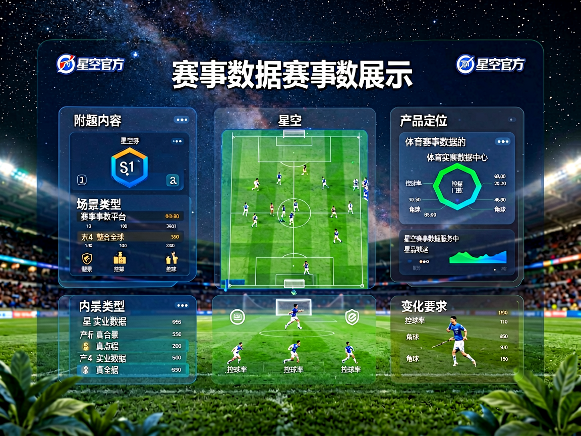 星空官方网页版赛事数据Dashboard展示界面